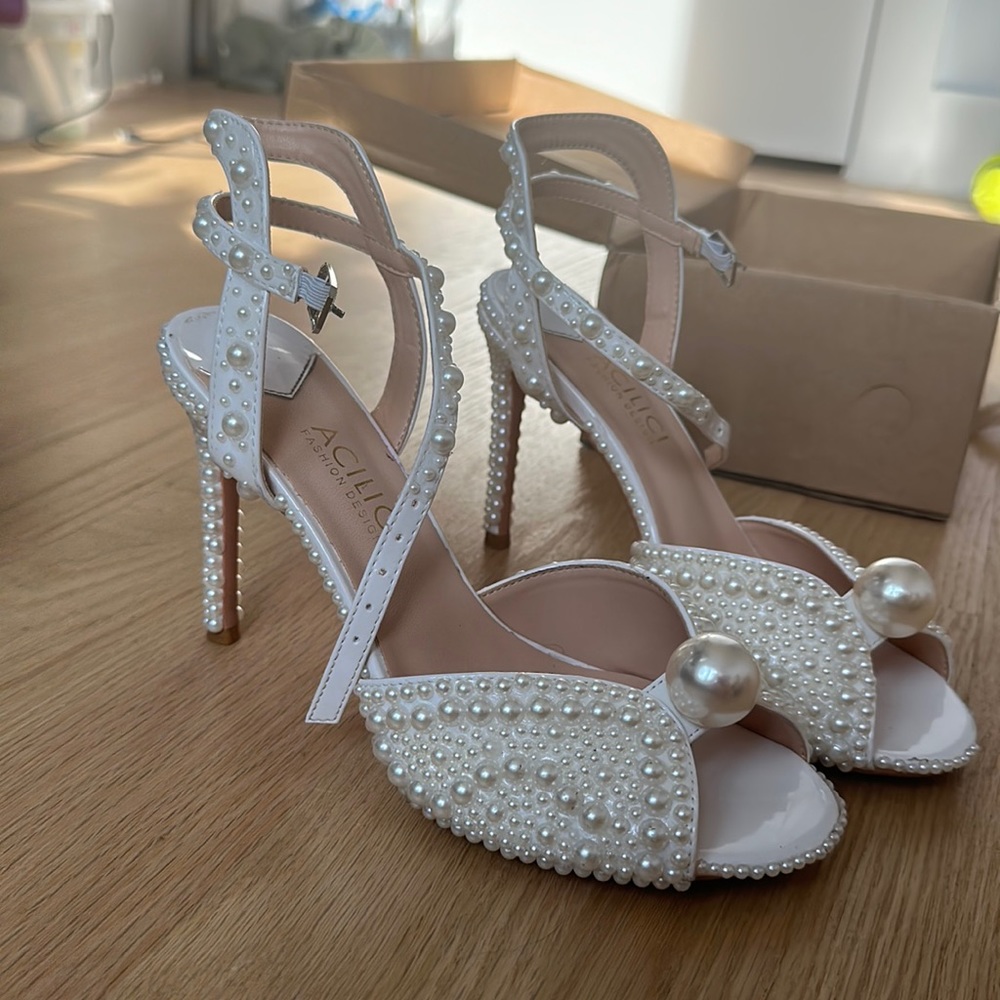 Pearl LuxeDress Heels